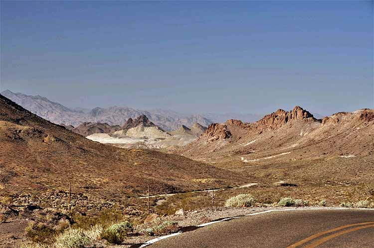 mountainous scenery